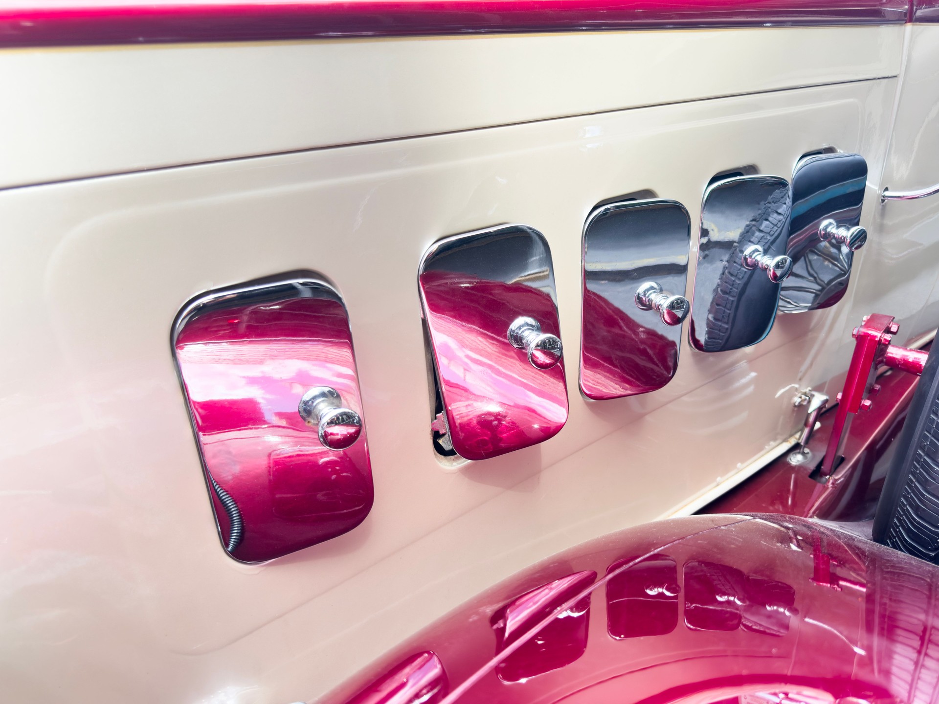 Classic car detail